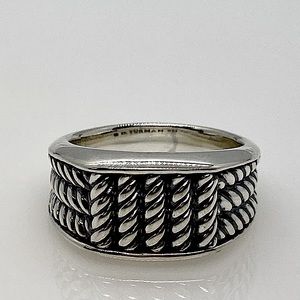 DAVID YURMAN Maritime 3 Rope Sterling Silv…
